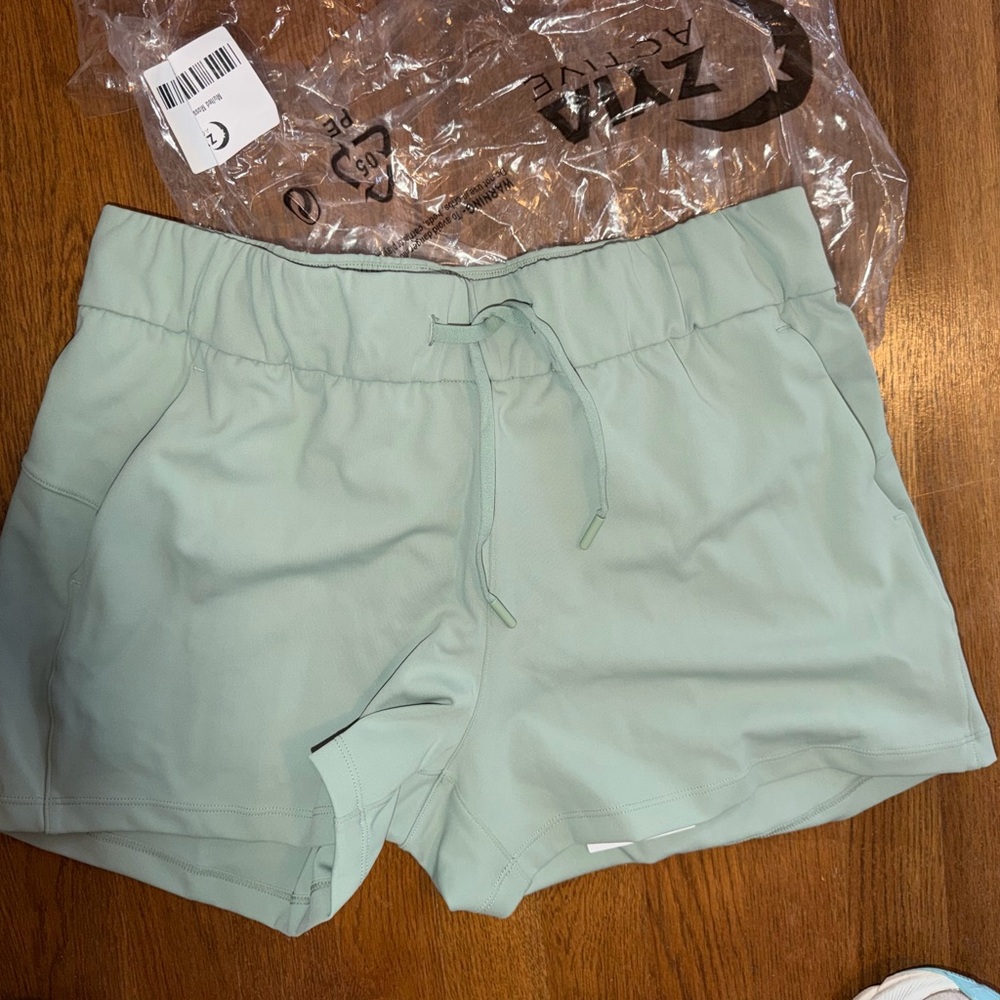 Zyia Moss Green Women's club Shorts
